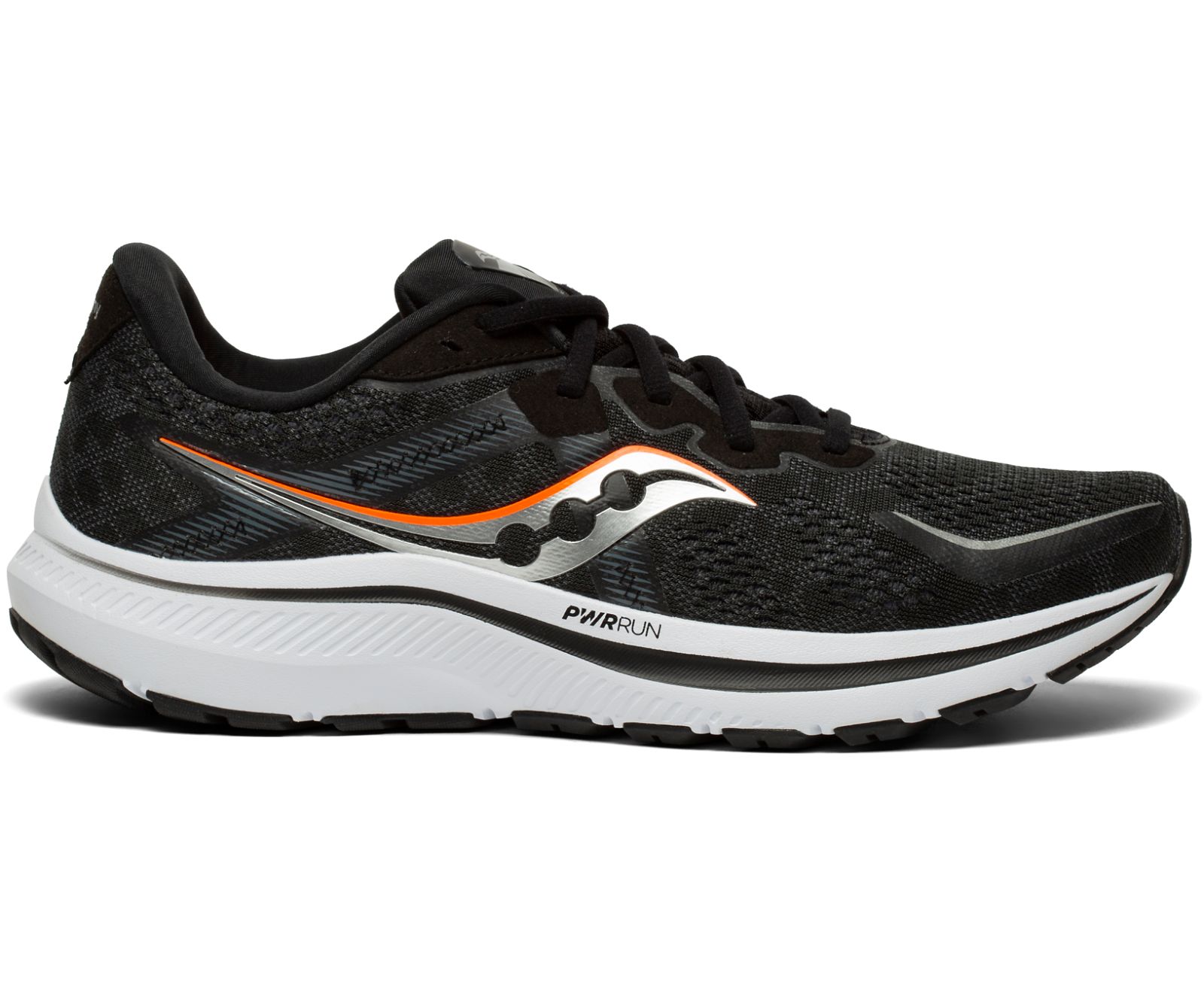 Tenis Para Correr Saucony Omni 20 Anchos Hombre Negros Blancos | México 541XYUF